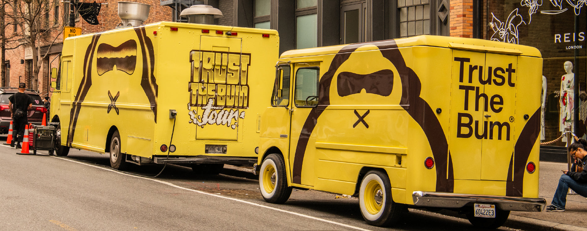 Sonny Ice Cream Truck and Sun Bum Van - Trust the Bum Tour in the Rearview