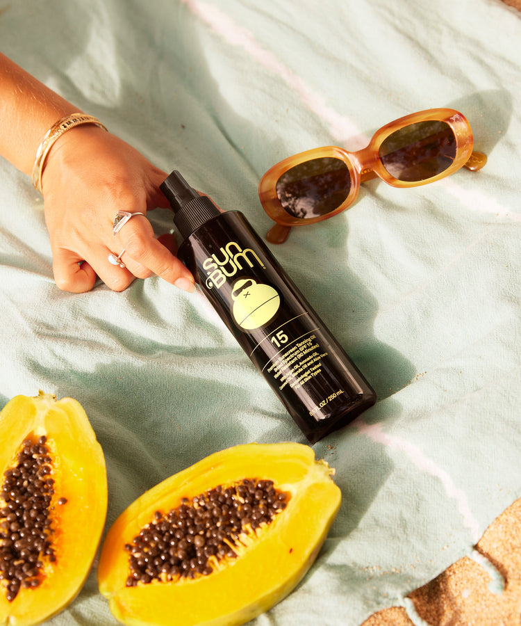 SPF 15+ Sunscreen Browning Oil