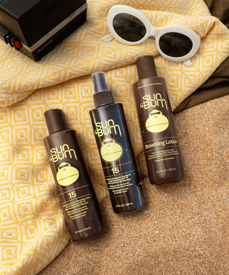 SPF 15+ Sunscreen Browning Oil